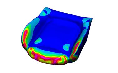 Prediction of foam overbuilt